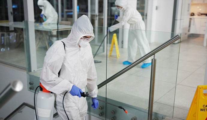 Professional decontamination service