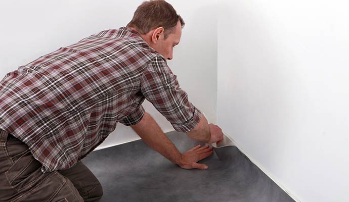 Carpet replacing service by Cousino Restoration & Environmental
