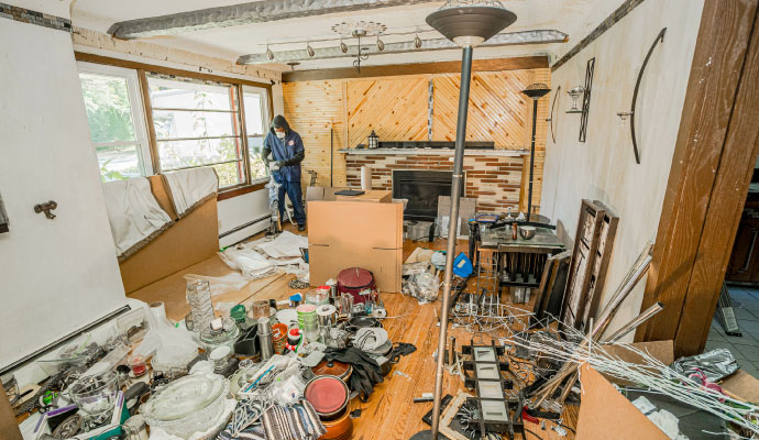 Professional hoarding cleanup service by Cousino Restoration & Environmental