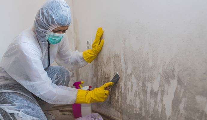 Structural mold remediation service