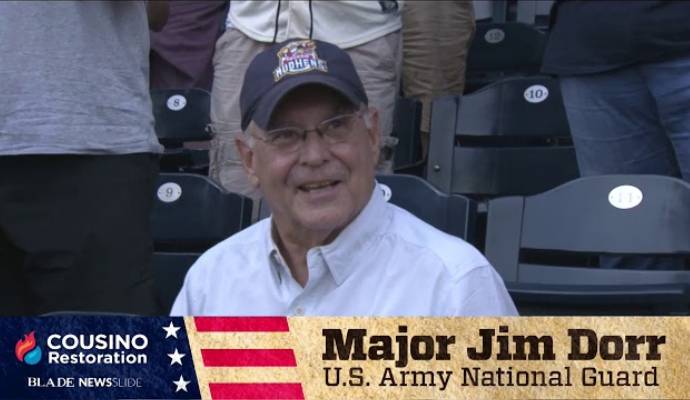 Cousino Restoration's sponsorship of the Toledo Mud Hens Hometown Hero