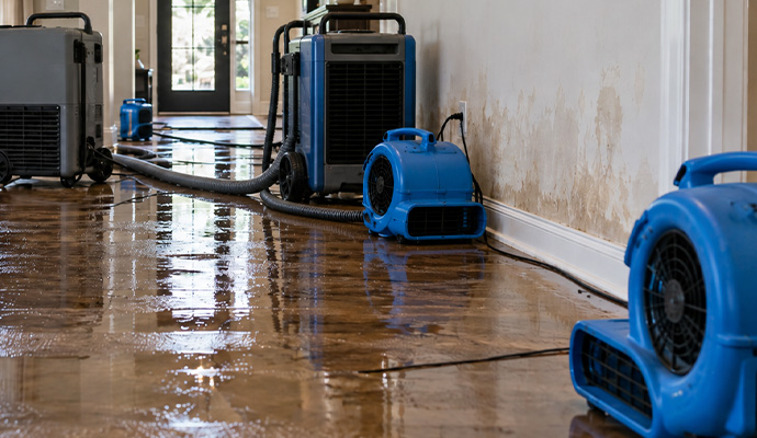 Water damage restoration